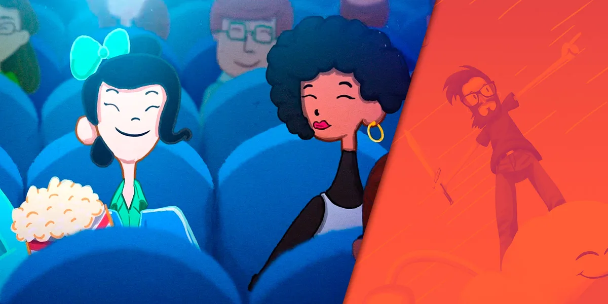 Imagem de produtora de vídeo animado